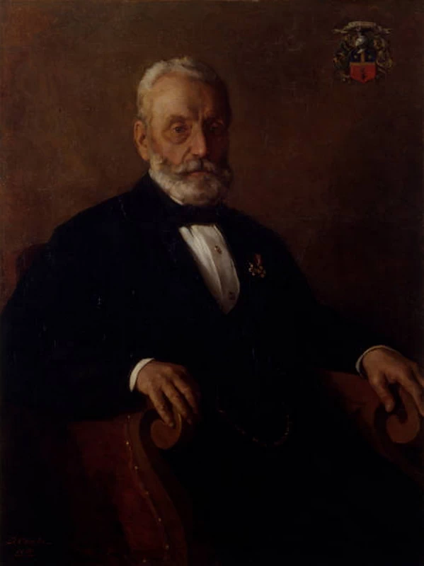 Ritratto del dott. Pietro Umberto, 1880